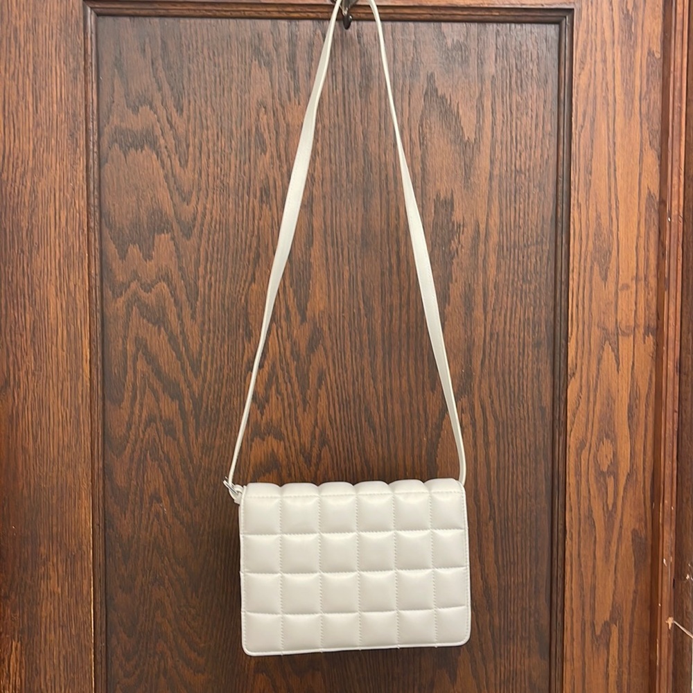 H&M White Purse
